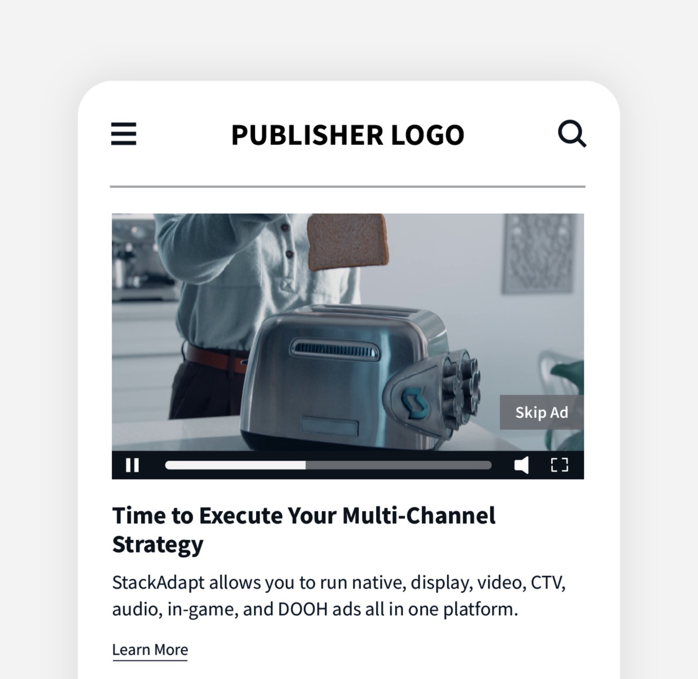 Video Ads — In-stream and out-stream programmatic video advertising